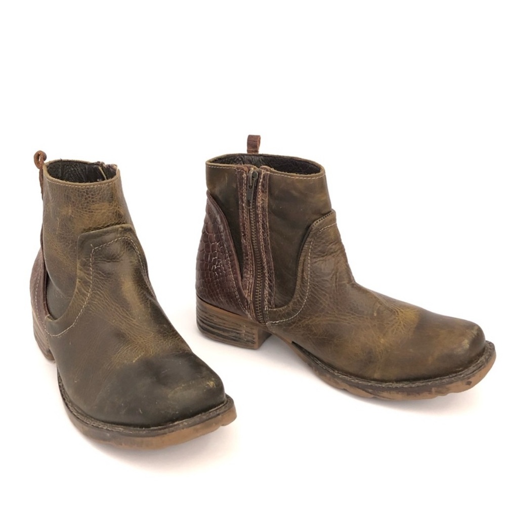 BED|STU Dark Brown Leather Footwear